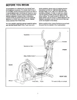 Preview for 4 page of NordicTrack Elipse 910e Manual