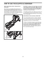 Предварительный просмотр 14 страницы NordicTrack Elite 1300 Elliptical Manual