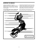 Предварительный просмотр 4 страницы NordicTrack Elite 14.7 Elliptical Manual