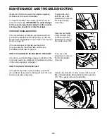 Предварительный просмотр 31 страницы NordicTrack Elite 14.7 Elliptical Manual