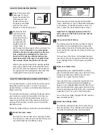 Preview for 13 page of NordicTrack Elite 2900 Treadmill User Manual