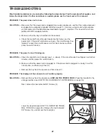 Preview for 27 page of NordicTrack Elite 2900 Treadmill User Manual