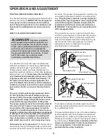 Предварительный просмотр 11 страницы NordicTrack Elite 7000 Treadmill Manual