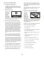 Preview for 20 page of NordicTrack Elite 9700 Pro Treadmill Manual