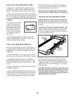 Preview for 29 page of NordicTrack Elite 9700 Pro Treadmill Manual