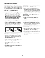 Preview for 31 page of NordicTrack Elite 9700 Pro Treadmill Manual