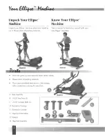 Preview for 5 page of NordicTrack Ellipse E9 Manual