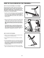 Preview for 24 page of NordicTrack Ex 3300 Manual