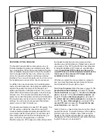 Предварительный просмотр 14 страницы NordicTrack Ex3600 Treadmill User Manual