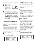 Предварительный просмотр 15 страницы NordicTrack Ex3600 Treadmill User Manual