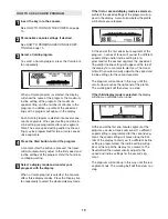 Предварительный просмотр 19 страницы NordicTrack Ex3600 Treadmill User Manual