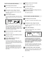 Предварительный просмотр 21 страницы NordicTrack Ex3600 Treadmill User Manual