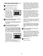 Preview for 14 page of NordicTrack EXP 1000 XI User Manual