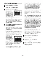 Preview for 15 page of NordicTrack EXP 1000 XI User Manual