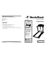 NordicTrack EXP1000 NETL09912 User Manual preview
