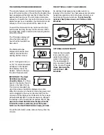 Preview for 21 page of NordicTrack EXP1000 User Manual