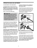 Preview for 8 page of NordicTrack Exp2000x User Manual