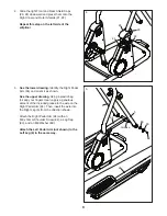 Предварительный просмотр 9 страницы NordicTrack Freestride Trainer FS3i User Manual