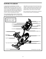 Preview for 5 page of NordicTrack Grand Tour User Manual