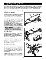 Preview for 13 page of NordicTrack GRT 340 User Manual