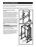 Preview for 11 page of NordicTrack GRT 400 User Manual