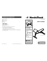 Preview for 1 page of NordicTrack Grt200 User Manual