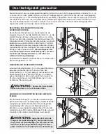 Preview for 11 page of NordicTrack Grt270 Bench (German) Bedienungsanleitung