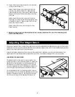 Предварительный просмотр 7 страницы NordicTrack Grt310 User Manual