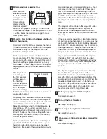 Preview for 21 page of NordicTrack Incline Trainer X10 User Manual