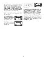 Preview for 27 page of NordicTrack Incline Trainer X10 User Manual