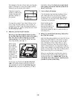 Preview for 19 page of NordicTrack Incline Trainer X11 User Manual