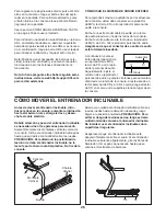 Предварительный просмотр 26 страницы NordicTrack Incline Trainer X11i Interact Treadmill (Spanish) Manual Del Usuario