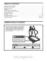 Preview for 2 page of NordicTrack Incline Trainer X3 User Manual