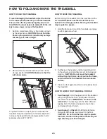 Preview for 25 page of NordicTrack NETL12812.0 User Manual