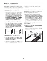 Preview for 26 page of NordicTrack NETL12812.0 User Manual