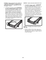 Предварительный просмотр 28 страницы NordicTrack NETL14712.0 (Italian) Manuale D'Istruzioni