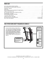 Preview for 2 page of NordicTrack NETL14909.1 (Dutch) Gebruiksaanwijzing