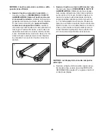 Предварительный просмотр 25 страницы NordicTrack NETL79711.0 (Italian) Manuale D'Istruzioni