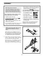 Preview for 6 page of NordicTrack NTB09920 User Manual