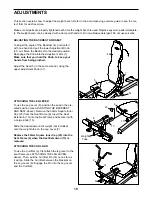 Preview for 10 page of NordicTrack NTB14920 User Manual