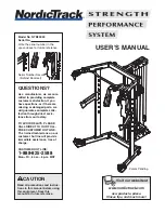 Preview for 1 page of NordicTrack NTB49030 User Manual