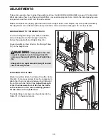 Preview for 11 page of NordicTrack NTB58030 User Manual