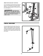 Preview for 12 page of NordicTrack NTB58030 User Manual