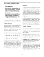 Preview for 21 page of NordicTrack NTC05940 User Manual