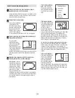 Preview for 10 page of NordicTrack NTC4015.2 User Manual