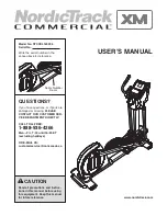 Предварительный просмотр 1 страницы NordicTrack NTCCEL16909.0 User Manual