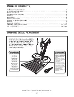 Preview for 2 page of NordicTrack NTCCSY9897.0 User Manual