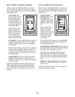 Preview for 16 page of NordicTrack NTCCSY9897.0 User Manual