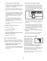 Preview for 20 page of NordicTrack NTCW90907.3 User Manual