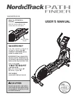 NordicTrack NTEL00909.4 User Manual preview